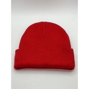 GOODFELLOW & CO X TARGET Men's Red Knit Cuffed Beanie SZ OS
